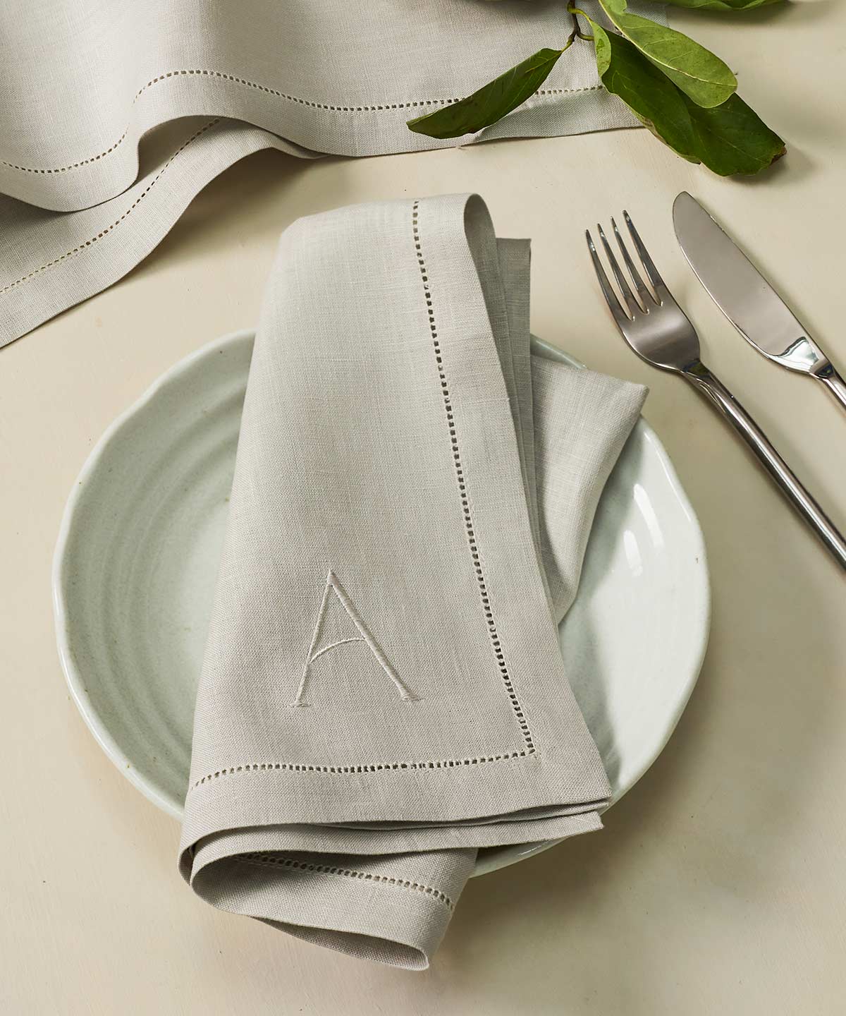 Feliz Monogram Napkin